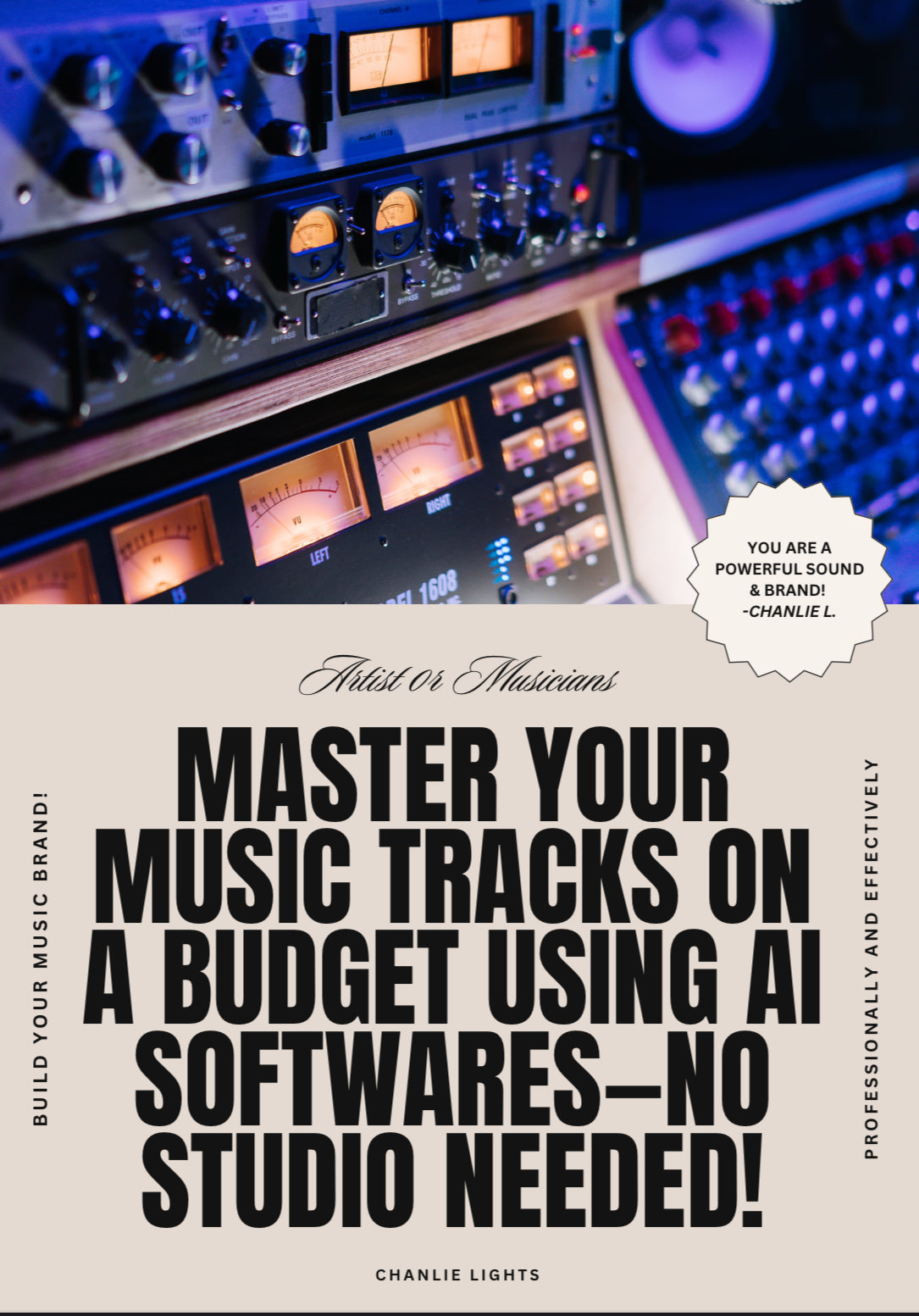 Master Your Music Track Using AI E-Book