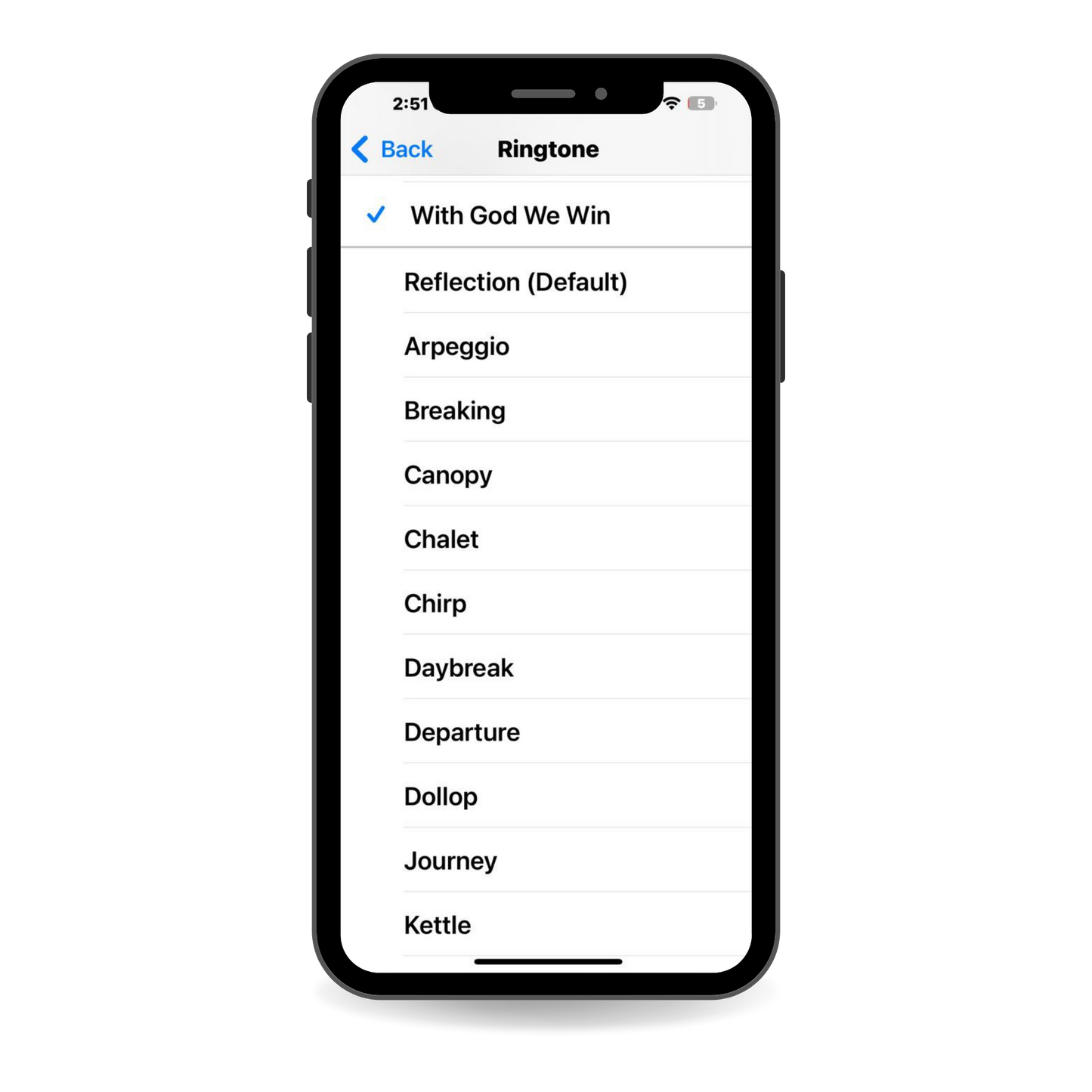 WITH GOD WE WIN – Instrumental Ringtone (For iPhone Users)