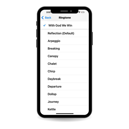 WITH GOD WE WIN – Instrumental Ringtone (For iPhone Users)