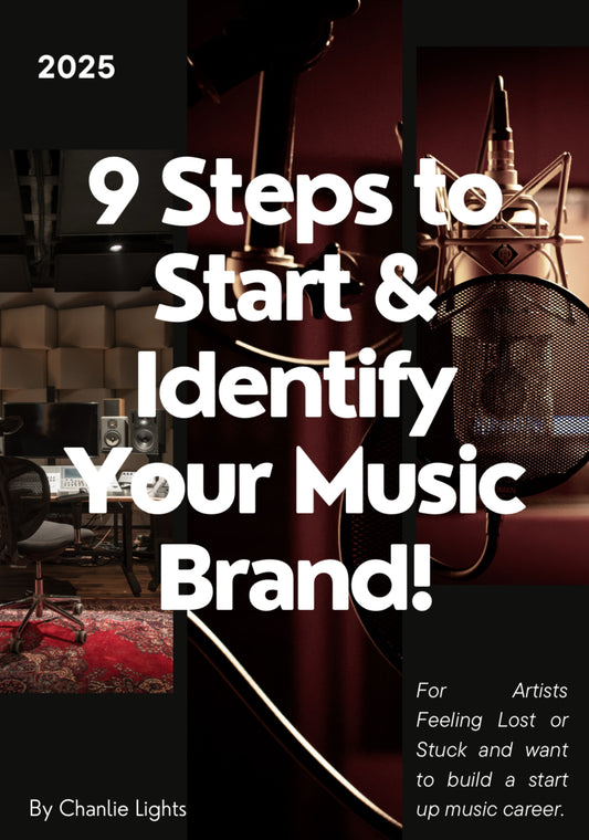 9 Steps to Start & Identify Your Music Brand From Scratch E-Book