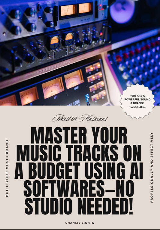 Master Your Music Track Using AI E-Book