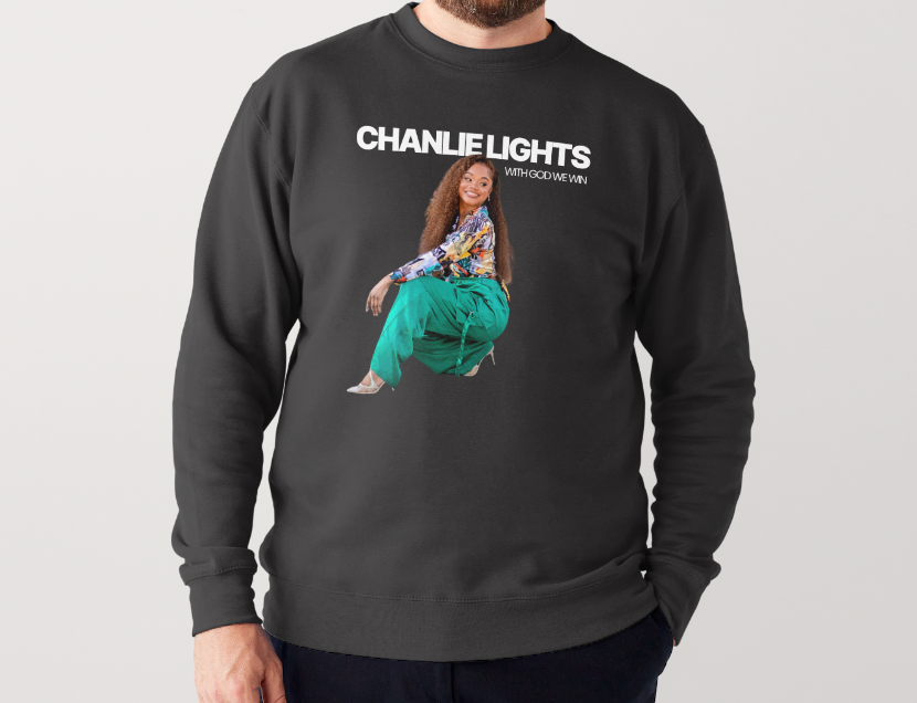 WGWW CHANLIE LIGHTS SWEATSHIRT – Black (Adults)