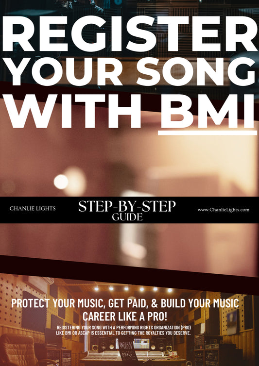 Register Your Songs with BMI Step-by-Step Guide E-Book