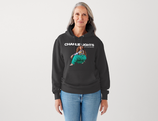 WGWW CHANLIE LIGHTS HOODIE – BLACK (Adults UNISEX)