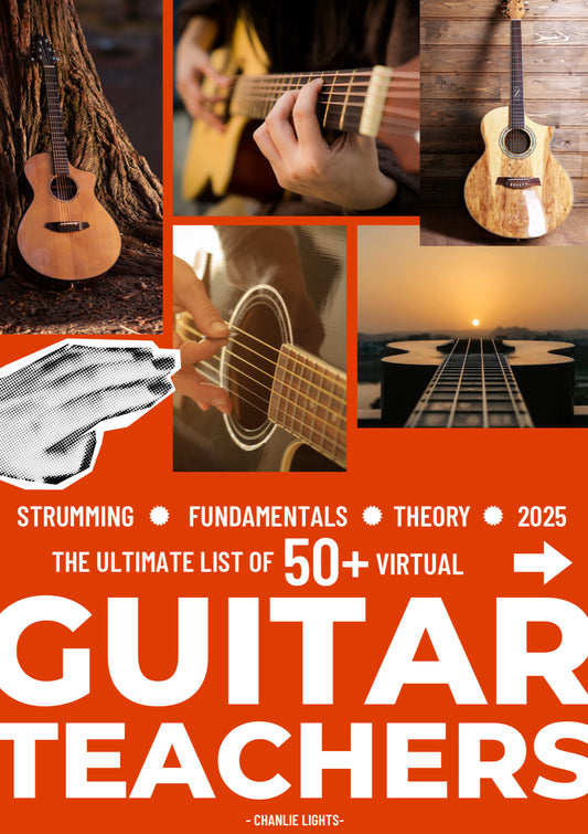 Ultimate List Of 50+ Virtual Guitar Teachers E-Book