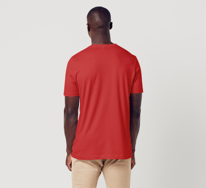 WITH GOD WE WIN TEE – Red (Adults)