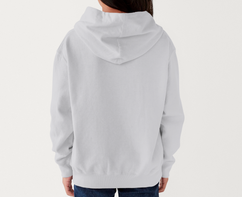 WITH GOD WE WIN Hoodie – GRAY-RED (Youth)