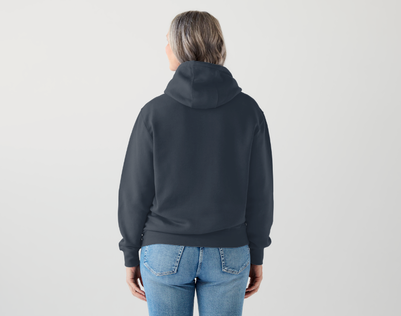 WITH GOD WE WIN Hoodie – NAVY-YELLOW (Adults UNISEX)