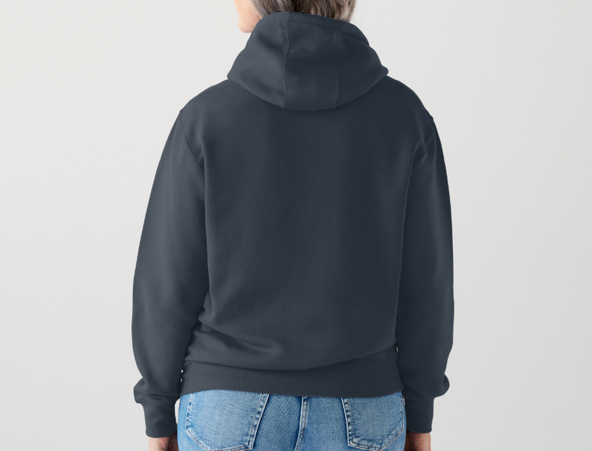 WITH GOD WE WIN Hoodie – NAVY-YELLOW (Adults UNISEX)